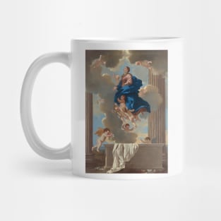 The Assumption of the Virgin by Nicolas Poussin Mug